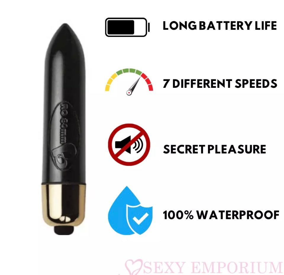 7 Speed Powerful Bullet Vibrating Massager Adult Sex Toy Waterproof G spot